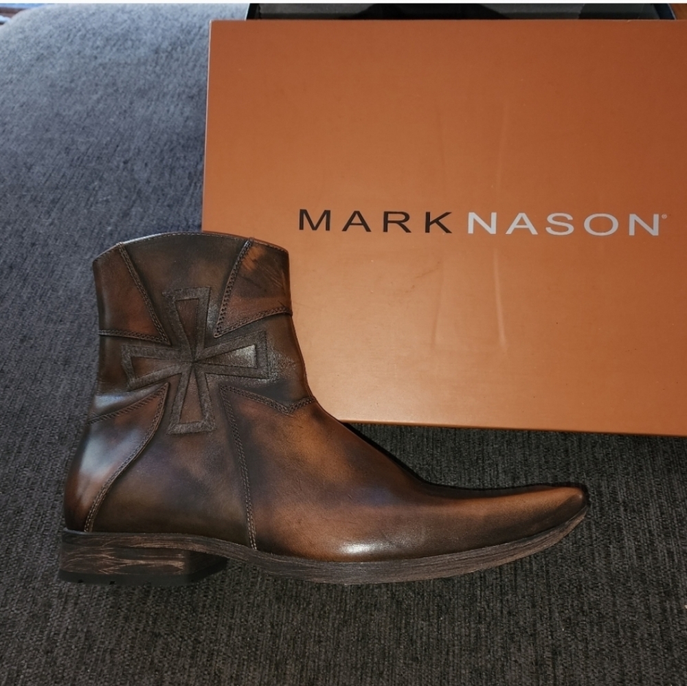 Mark Nason Capone ¾ zip boots